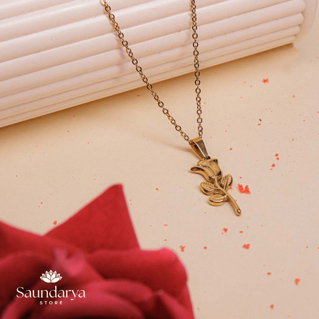 Valentine's Rose Elegance Necklace