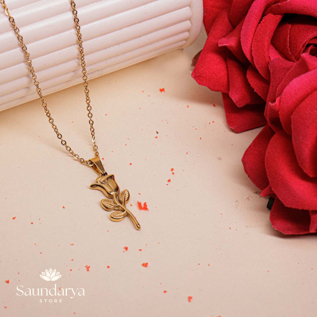 Valentine's Rose Elegance Necklace