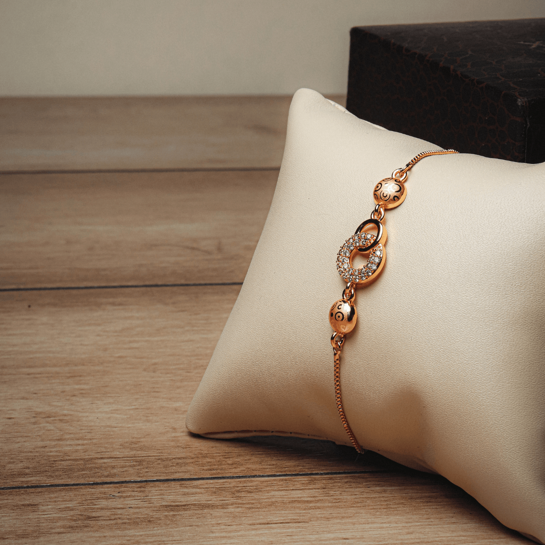 elegant-gold-colour-diamond-circle-bracelet-for-girls